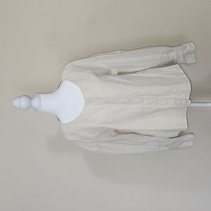 MNG linen blend blouse XS